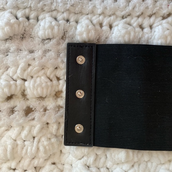 Black lace up corset belt - Picture 5 of 5